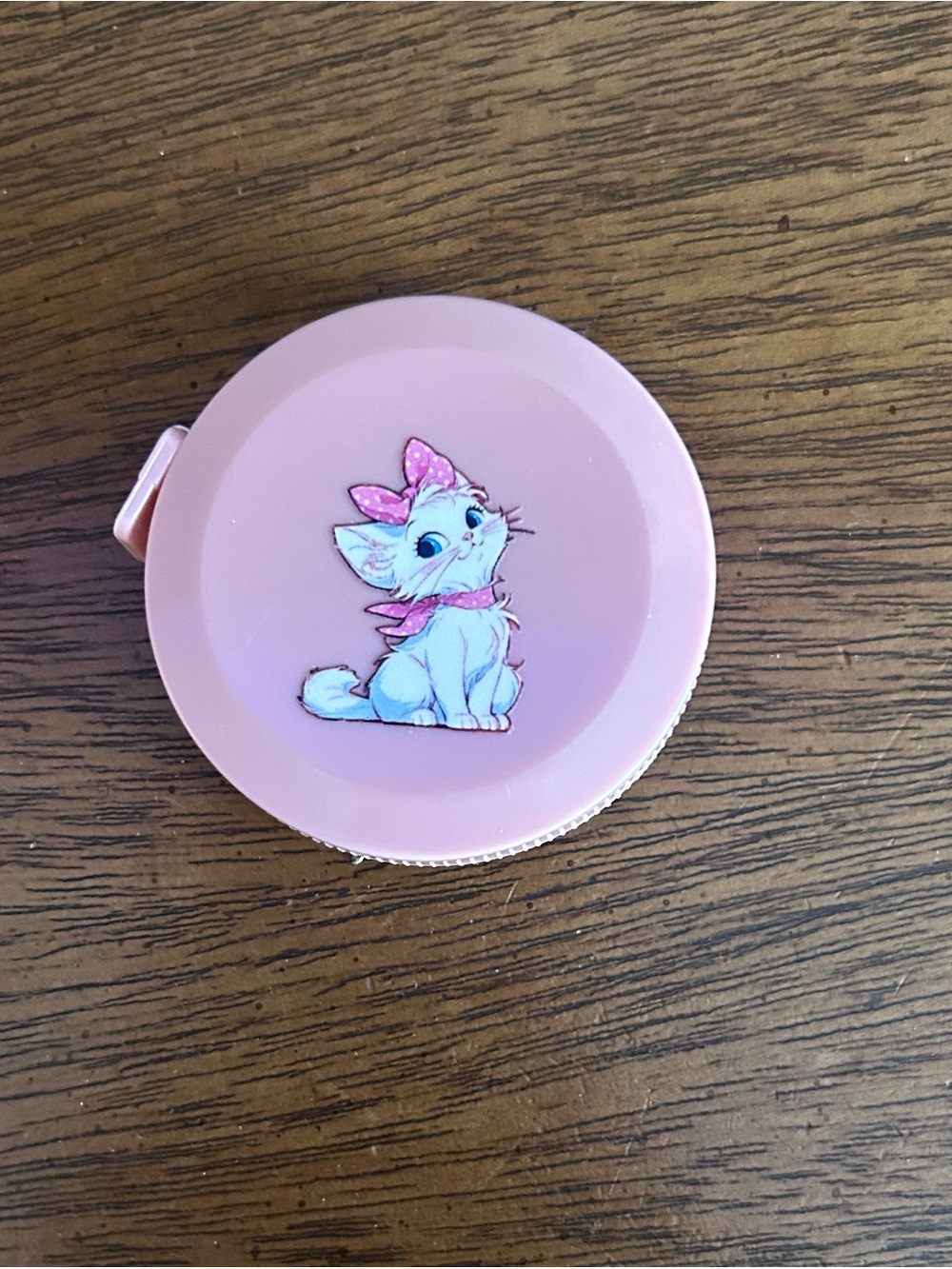 Marie in Pink Round Compact Tape measure